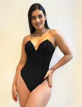 Load image into Gallery viewer, Colombian Bodysuits top control strapless 8012 Body's con faja de mediana compresion Pantyblusa
