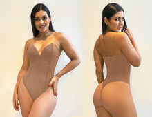 Load image into Gallery viewer, Colombian Bodysuits top control strapless 8012 Body's con faja de mediana compresion Pantyblusa
