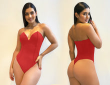 Load image into Gallery viewer, Colombian Bodysuits top control strapless 8012 Body's con faja de mediana compresion Pantyblusa
