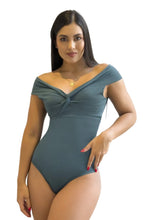 Load image into Gallery viewer, Top Bodysuits 8015 Tummy control medium compression Body's con faja de mediana compresion
