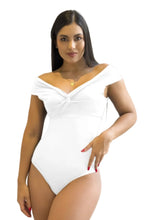 Load image into Gallery viewer, Top Bodysuits 8015 Tummy control medium compression Body's con faja de mediana compresion
