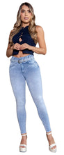 Load image into Gallery viewer, 8118 Jean&#39;s Colombianos Cintura Alta levanta cola butt lifter high waist tummy control
