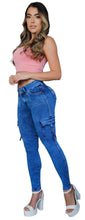 Load image into Gallery viewer, 8205 Jean&#39;s Colombianos Cintura Alta levanta cola butt lifter high waist tummy control push up effect skinny
