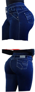 8218 Capri High waits butt lifter Colombianos Cintura Alta Levanta Cola pescador tobillero ankle