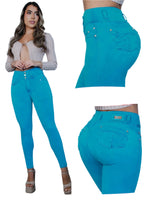 Load image into Gallery viewer, Jean&#39;s Colombianos Varios modelos Cintura Alta levanta cola butt lifter high waist faja tummy control 8200
