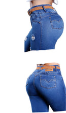Load image into Gallery viewer, Colombian Jeans 8447 Bon Bon up butt lifter high waist tummy control push up effect skinny
