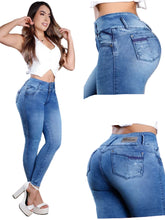 Load image into Gallery viewer, Colombian Jeans 8449 Bon Bon up butt lifter high waist tummy control push up effect skinny
