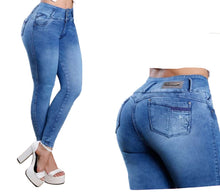 Load image into Gallery viewer, Colombian Jeans 8449 Bon Bon up butt lifter high waist tummy control push up effect skinny
