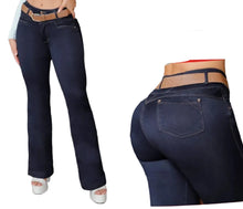Load image into Gallery viewer, Colombian Jeans Bon Bon up flared 8603 butt lifter high waist tummy control push up
