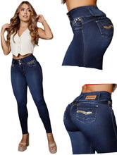 Load image into Gallery viewer, Colombian Jeans BonBonup 8606 butt lifter high waist tummy control push up effect skinny
