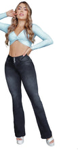 Load image into Gallery viewer, Colombian Jeans Bon Bon up flared 8610 butt lifter high waist tummy control push up
