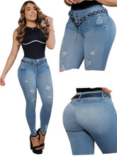 Load image into Gallery viewer, Colombian Jeans Bon Bon up 8729 butt lifter high waist tummy control push up effect skinny
