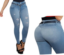 Load image into Gallery viewer, Colombian Jeans Bon Bon up 8729 butt lifter high waist tummy control push up effect skinny
