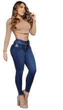 Load image into Gallery viewer, Colombian Jeans Bon Bon up 8739 butt lifter high waist tummy control push up effect skinny
