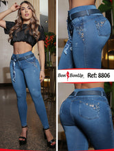 Load image into Gallery viewer, Colombian Jeans Bon Bon up 8806 butt lifter high waist tummy control push up effect skinny
