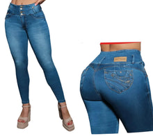 Load image into Gallery viewer, Colombian Jeans Bon Bon up 8808 butt lifter high waist tummy control push up effect skinny (Copy)
