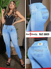 Load image into Gallery viewer, Colombian Jeans Bon Bon up 8809 butt lifter high waist tummy control push up effect skinny
