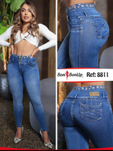 Load image into Gallery viewer, Colombian Jeans Bon Bon up 8811 butt lifter high waist tummy control push up effect skinny
