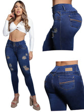 Load image into Gallery viewer, Colombian Jeans Bon Bon up 8813 butt lifter high waist tummy control push up effect skinny
