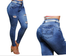 Load image into Gallery viewer, Colombian Jeans Bon Bon up 8925 butt lifter high waist tummy control push up effect skinny

