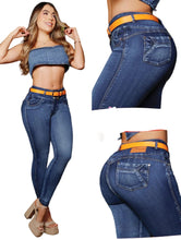 Load image into Gallery viewer, Colombian Jeans Bon Bon up 8927 butt lifter high waist tummy control push up effect skinny
