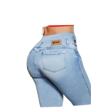 Load image into Gallery viewer, High waits butt lifter Ankle Capri Colombian jeans 8929
