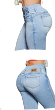 Load image into Gallery viewer, High waits butt lifter Ankle Capri Colombian jeans 8929
