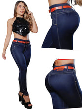 Load image into Gallery viewer, Colombian Jeans Bon Bon up 8932 butt lifter high waist tummy control push up effect skinny
