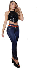 Load image into Gallery viewer, Colombian Jeans Bon Bon up 8932 butt lifter high waist tummy control push up effect skinny
