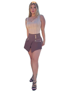 Skorts tummy control push up effect Colombianos 9007