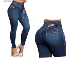 Load image into Gallery viewer, Colombian Jeans Bon Bon up skinny 9146 butt lifter high waist tummy control push up effect
