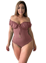 Load image into Gallery viewer, Colombian Bodysuits top tummy control thong pantyblusa 4720
