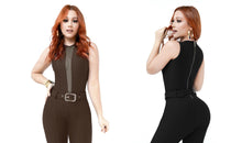 Load image into Gallery viewer, Jumpsuit tummy control butt lifter fashion flared 6105 colombian
