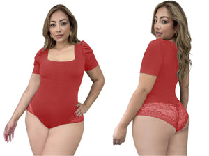 1543 Plus Bodysuits compression top Body's con faja de mediana compresion Pantyblusa