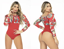 Load image into Gallery viewer, 4323 Top Bodysuits Tummy control medium compression Body&#39;s con faja de mediana compresion
