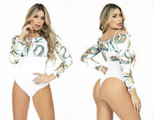 Load image into Gallery viewer, 4323 Top Bodysuits Tummy control medium compression Body&#39;s con faja de mediana compresion
