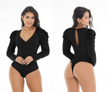 Load image into Gallery viewer, 4983 Top Bodysuits Tummy control medium compression Body&#39;s con faja de mediana compresion
