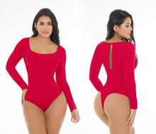 Load image into Gallery viewer, 1515 Top Bodysuits Tummy control medium compression Body&#39;s con faja de mediana compresion
