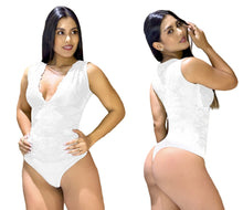 Load image into Gallery viewer, Top Lace shaping Bodysuits Tummy control medium compression Body&#39;s con faja de mediana compresion 5055
