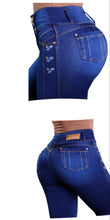 Load image into Gallery viewer, Colombian Flared Jean&#39;s Bon Bon Up 8327 butt lifter high waist tummy control
