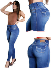 Load image into Gallery viewer, Colombian Jeans Bon Bon Up 8329 butt lifter high waist tummy control push up effect skinny
