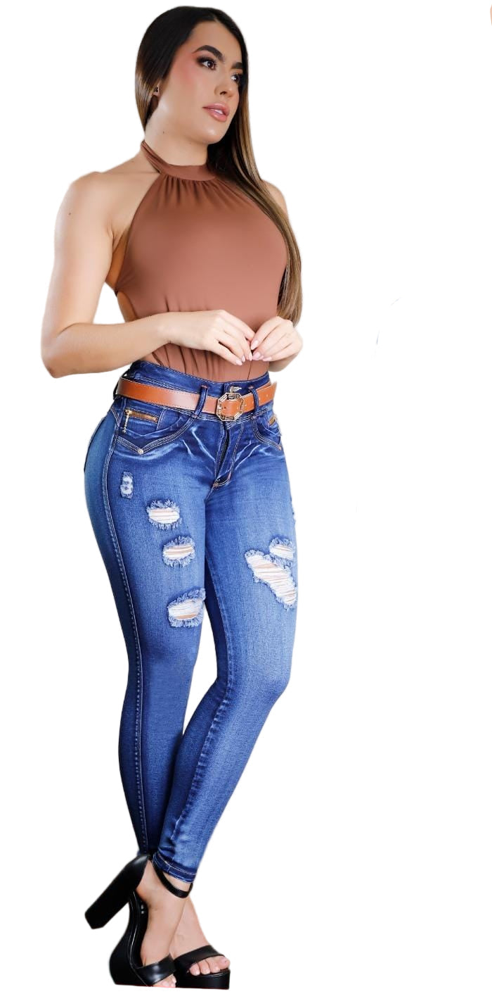 Colombian Jeans Bon Bon Up 8333 butt lifter high waist tummy control push up effect skinny