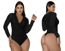 Load image into Gallery viewer, Top Bodysuits 5047 compression Bodys con faja Colombiana de mediana compresion Pantyblusa
