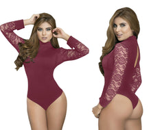 Load image into Gallery viewer, Top Bodysuits 4292 compression Bodys con faja Colombiana de mediana compresion Pantyblusa
