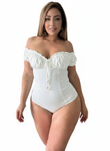 Load image into Gallery viewer, Colombian Bodysuits top tummy control thong pantyblusa 4720
