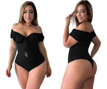 Load image into Gallery viewer, Colombian Bodysuits top tummy control thong pantyblusa 4720

