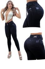 Load image into Gallery viewer, Colombian Jeans BonBonup 8501 butt lifter high waist tummy control push up effect skinny
