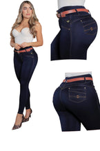 Load image into Gallery viewer, Colombian Jeans BonBonup 8506 butt lifter high waist tummy control push up effect skinny
