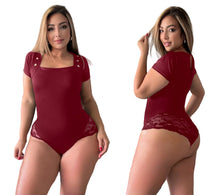 Load image into Gallery viewer, Colombian top bodysuit tummy control thong pantyblusa 1632
