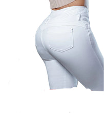 Load image into Gallery viewer, Colombian Jeans BonBonup 8921 butt lifter high waist tummy control push up effect skinny
